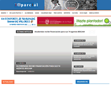 Tablet Screenshot of nuevoimparcial.com